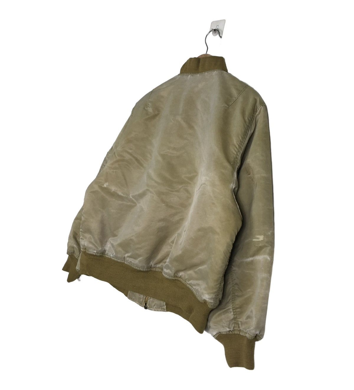 Vintage 🔥RIOT RIOT VINTAGE BOMBER JACKET MA-1 MILITARY US ARMY Size US L / EU 52-54 / 3 - 10 Thumbnail