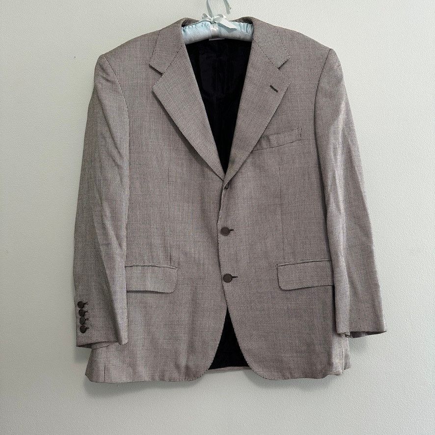 Brioni Brioni silver silk three button blazer size 40R Size 40R - 2 Thumbnail