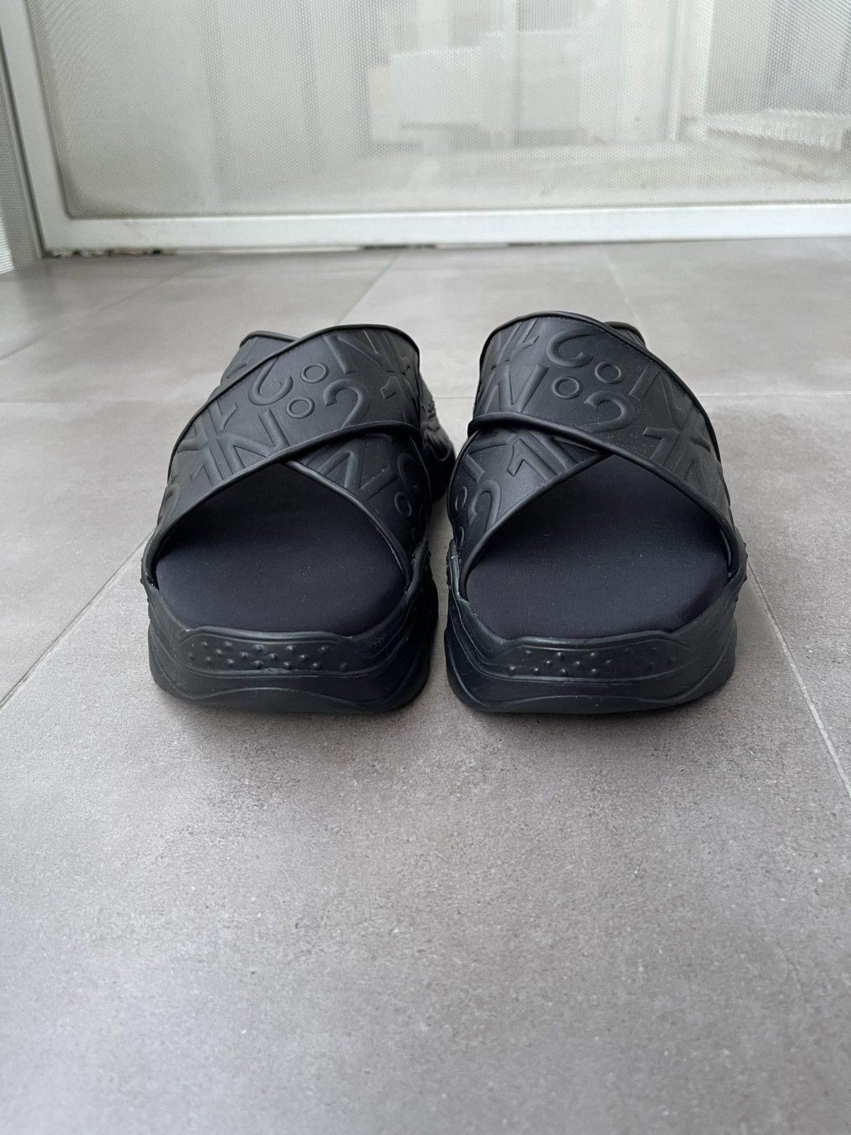 N21 !DS! SS23 N21 Billy Platform Black Slides Size US 9 / EU 42 - 8 Thumbnail