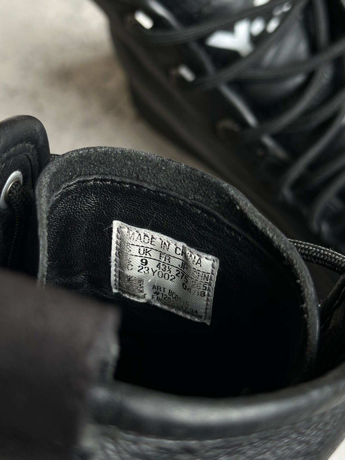 Y-3 BASHYO II TRIPLE BLACK Size US 9.5 / EU 42-43 - 11 Thumbnail