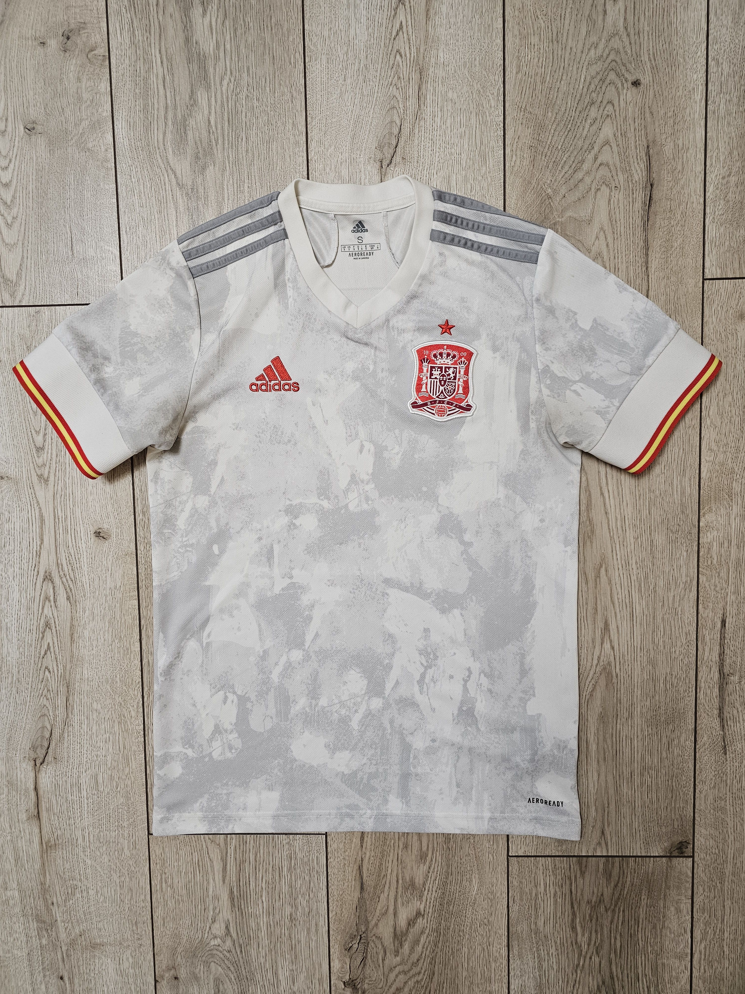 Adidas SPAIN 2020 2022 AWAY ESPANIA FOOTBALL SHIRT SOCCER JERSEY Size US S / EU 44-46 / 1 - 1 Thumbnail