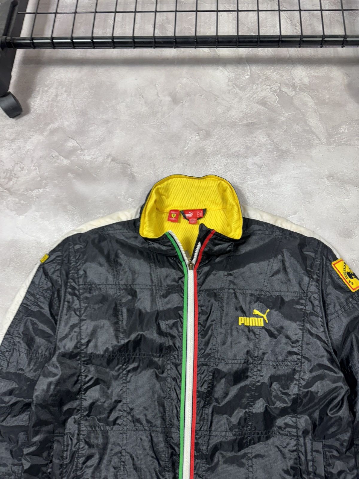 Puma Vintage Puma Scuderia Ferrari Black Racing Jacket Size US S / EU 44-46 / 1 - 2 Thumbnail