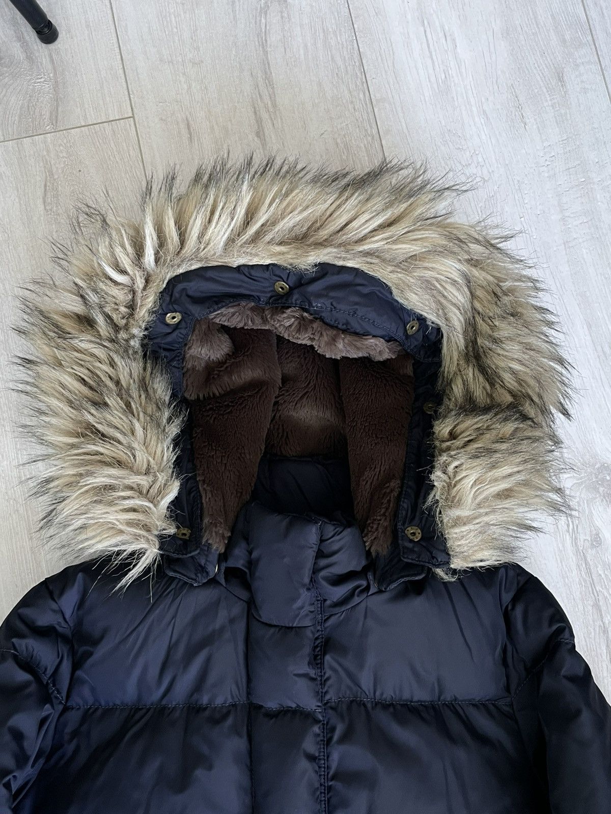 Denim & Supply Ralph Lauren Denim & Supply Ralph Lauren Down Puffer Jacket Fur Hood RARE Size S / US 4 / IT 40 - 4 Thumbnail