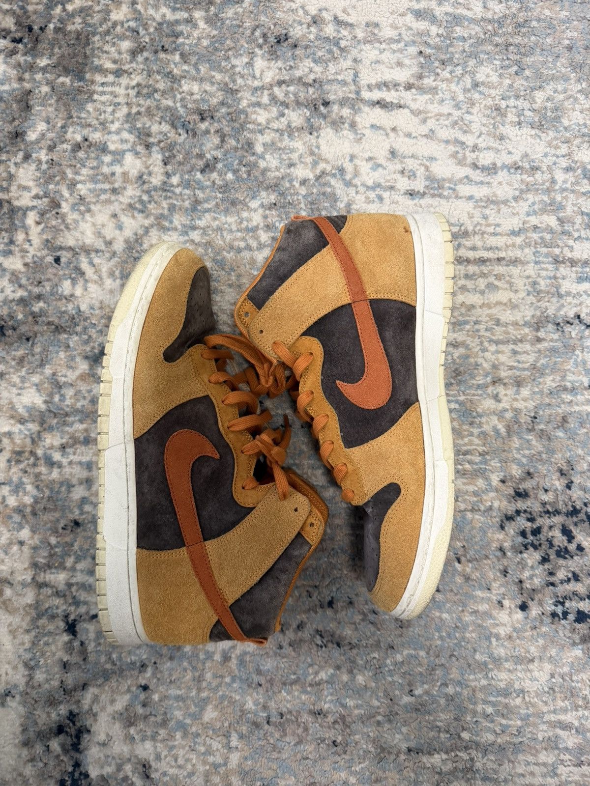 Nike Nike dunk high gold canvas Size US 13 / EU 46 - 1 Thumbnail