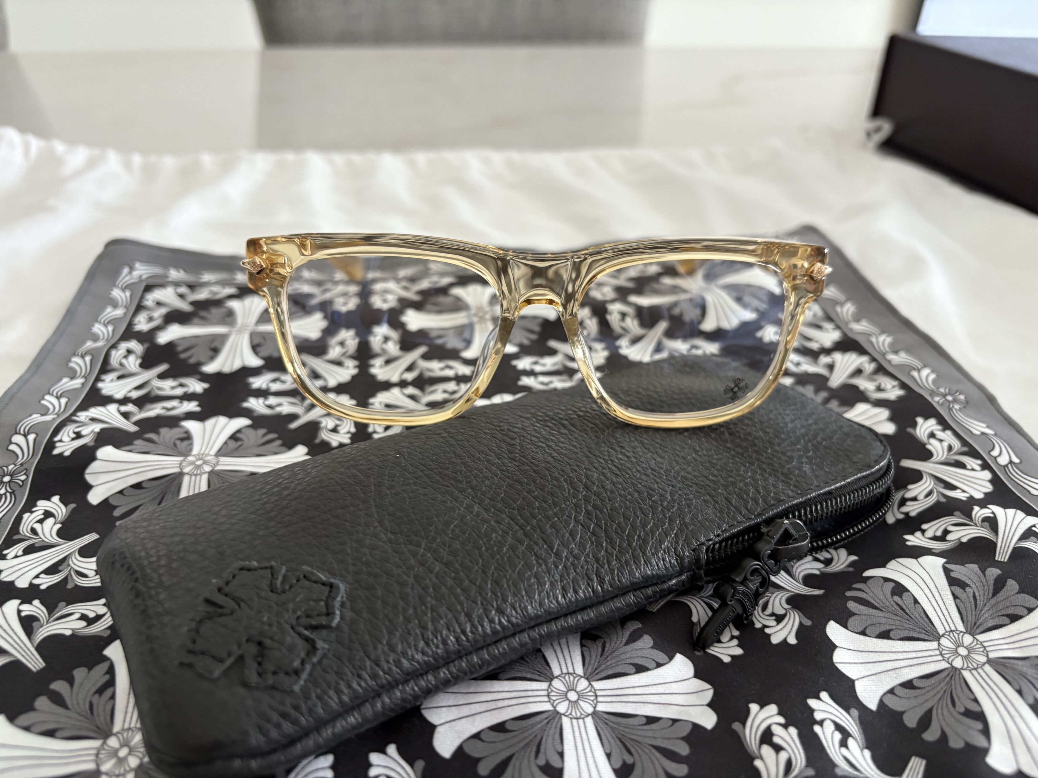 Chrome Hearts SLID'N3 (E53-mellow-lens) Size ONE SIZE - 2 Thumbnail