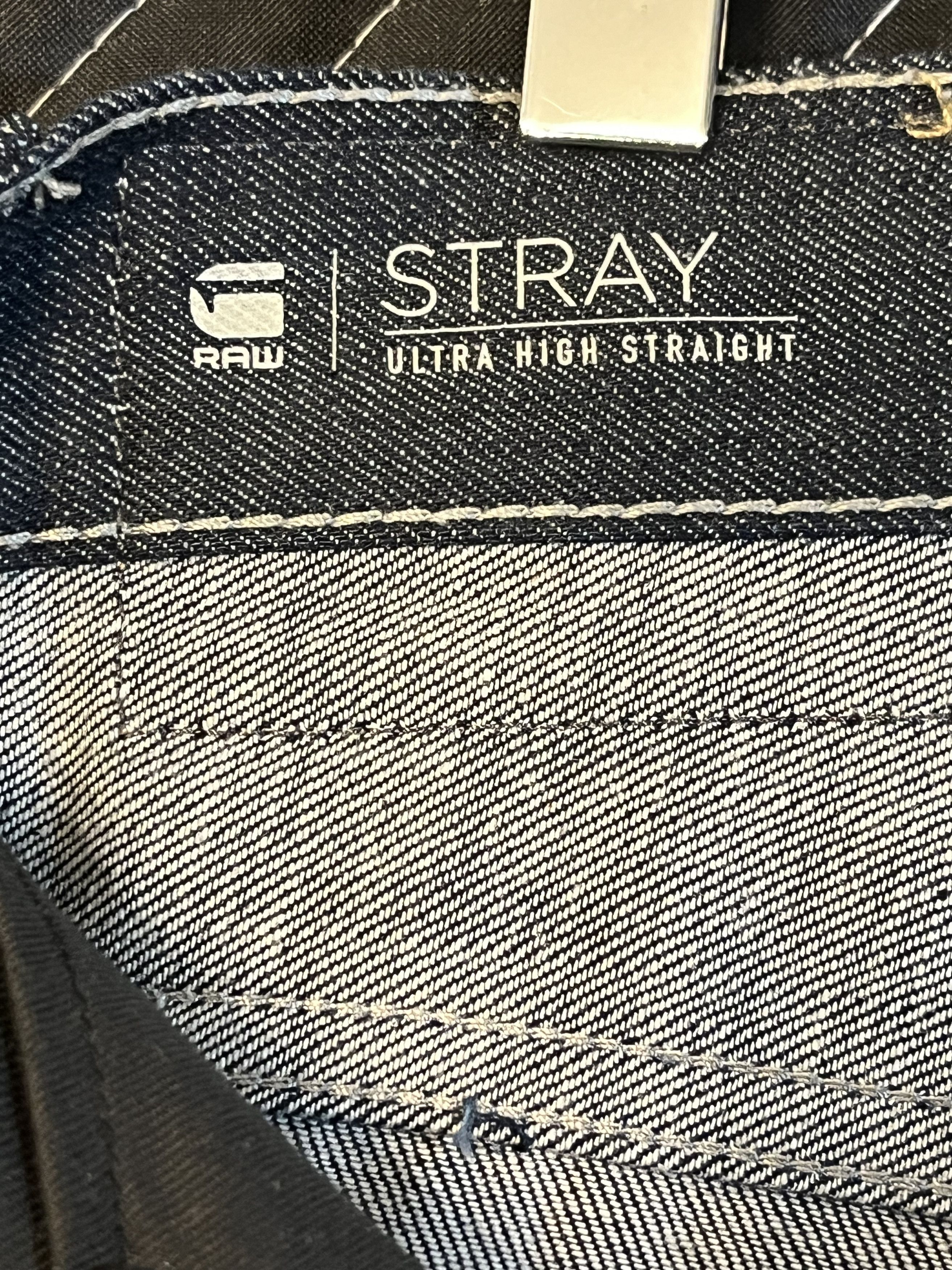 G-Star Stray Ultra High Loose Jeans- Raw Denim Size 28" / US 6 / IT 42 - 4 Thumbnail