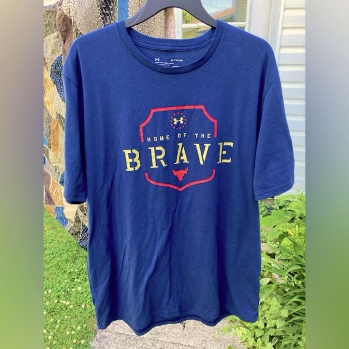 Home of the brave under armour shirt hot sale