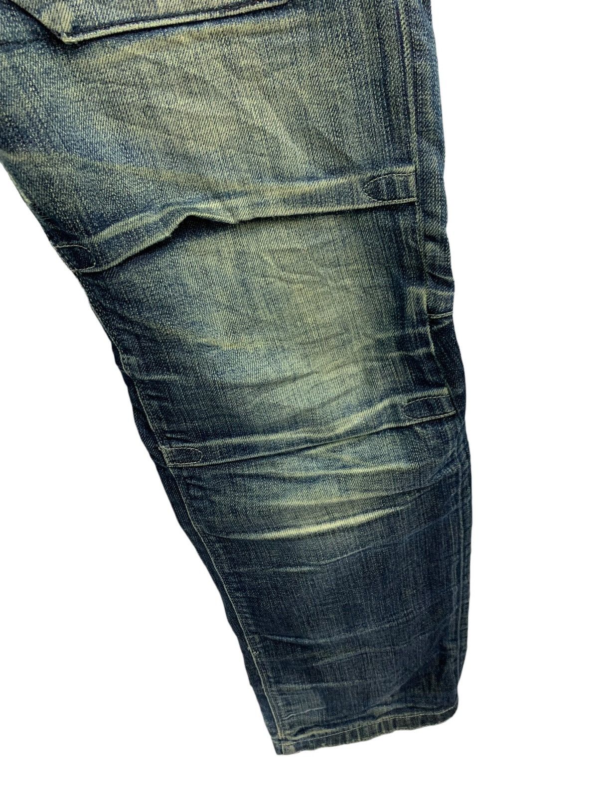G-Star 🔥Rare Japanese Brand G-Star 3301 Distressed Jeans Size US 34 / EU 50 - 4 Thumbnail