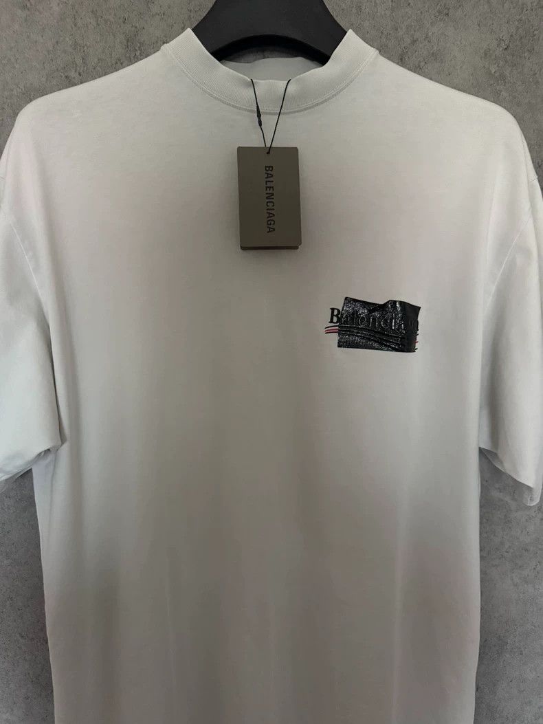 Balenciaga Balenciaga Embroidered short-sleeved T-shirt with coke log Size US S / EU 44-46 / 1 - 2 Thumbnail