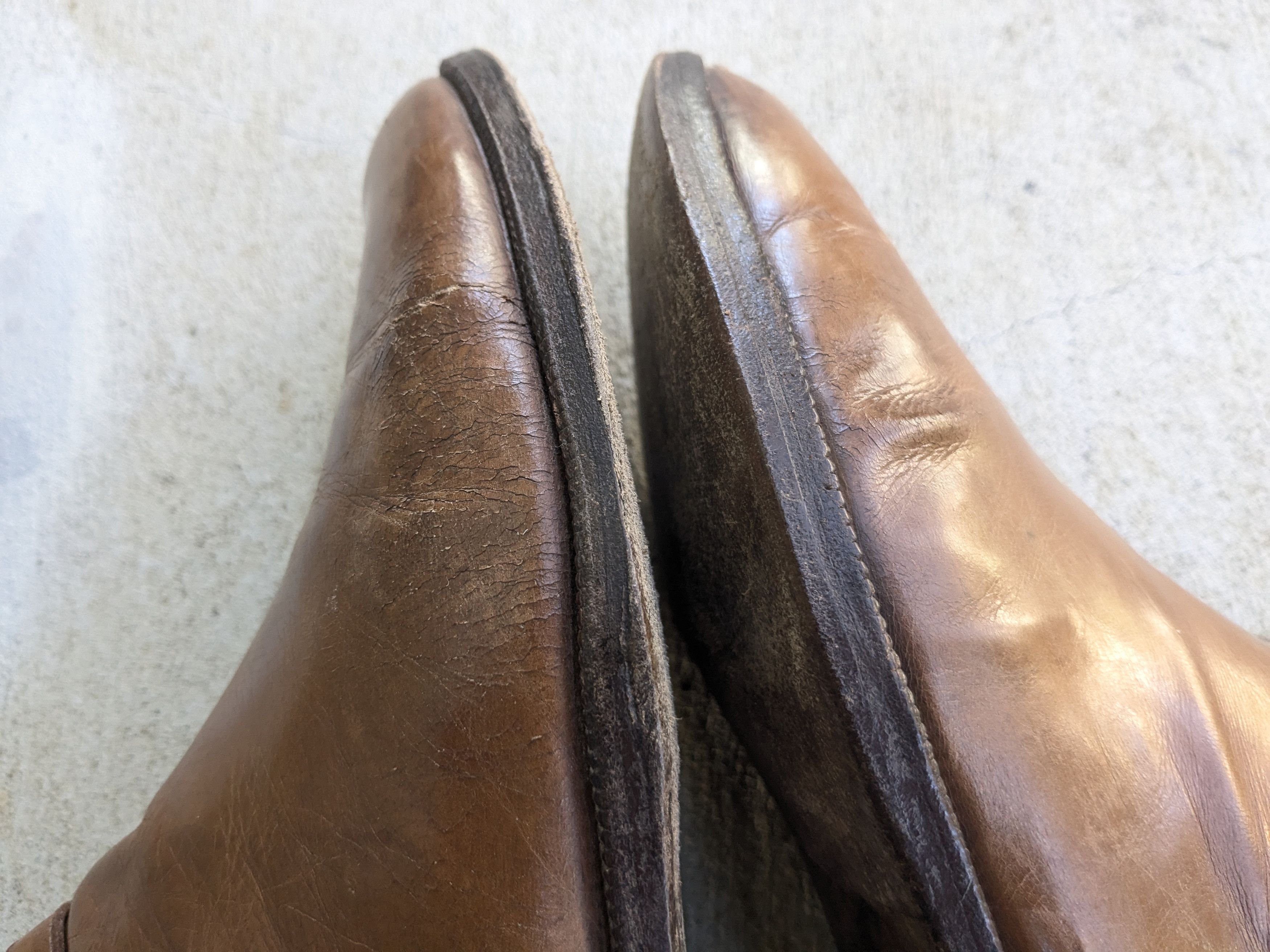 Gucci Gucci Jodhpur Boots Brown 8.5 Leather GG Chelsea Side Zip Size US 8.5 / EU 41-42 - 3 Thumbnail