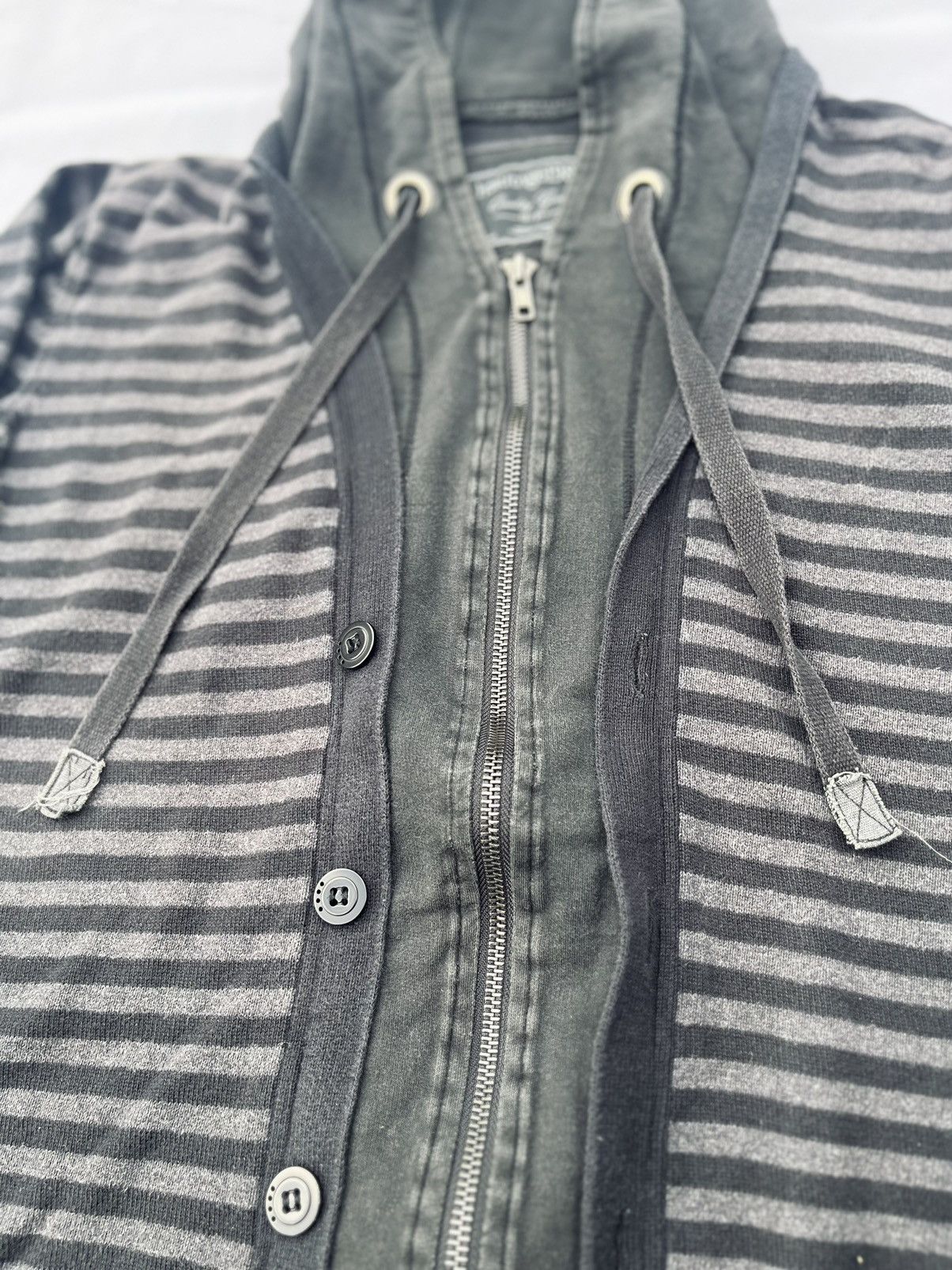 If Six Was Nine Japanese Brand Zipper Double Layer Hoodie Ifsixwasnine Style Size US S / EU 44-46 / 1 - 2 Thumbnail