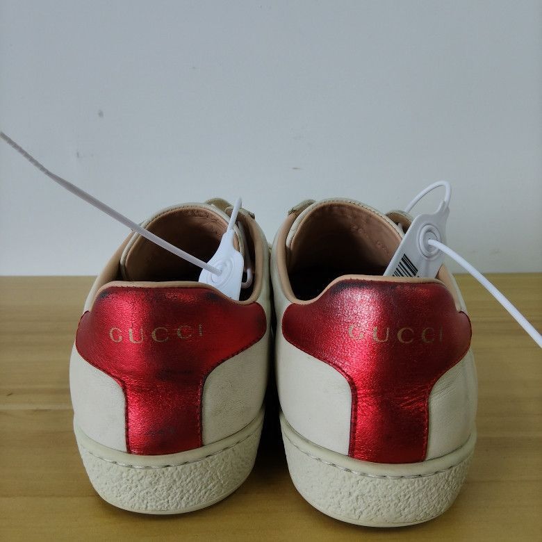 Gucci GUCCI Ace Embroidered Lace-Up Fashion Sneakers - Size US 6.5 / IT 36.5 - 3 Thumbnail