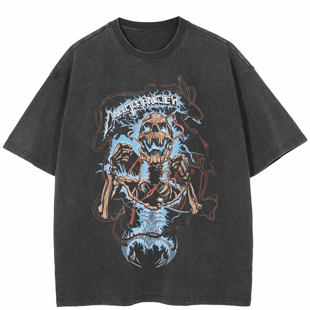 Other Streetwear Funny Angry Skeleton T-shirt Dope Size US L / EU 52-54 / 3 - 1 Thumbnail