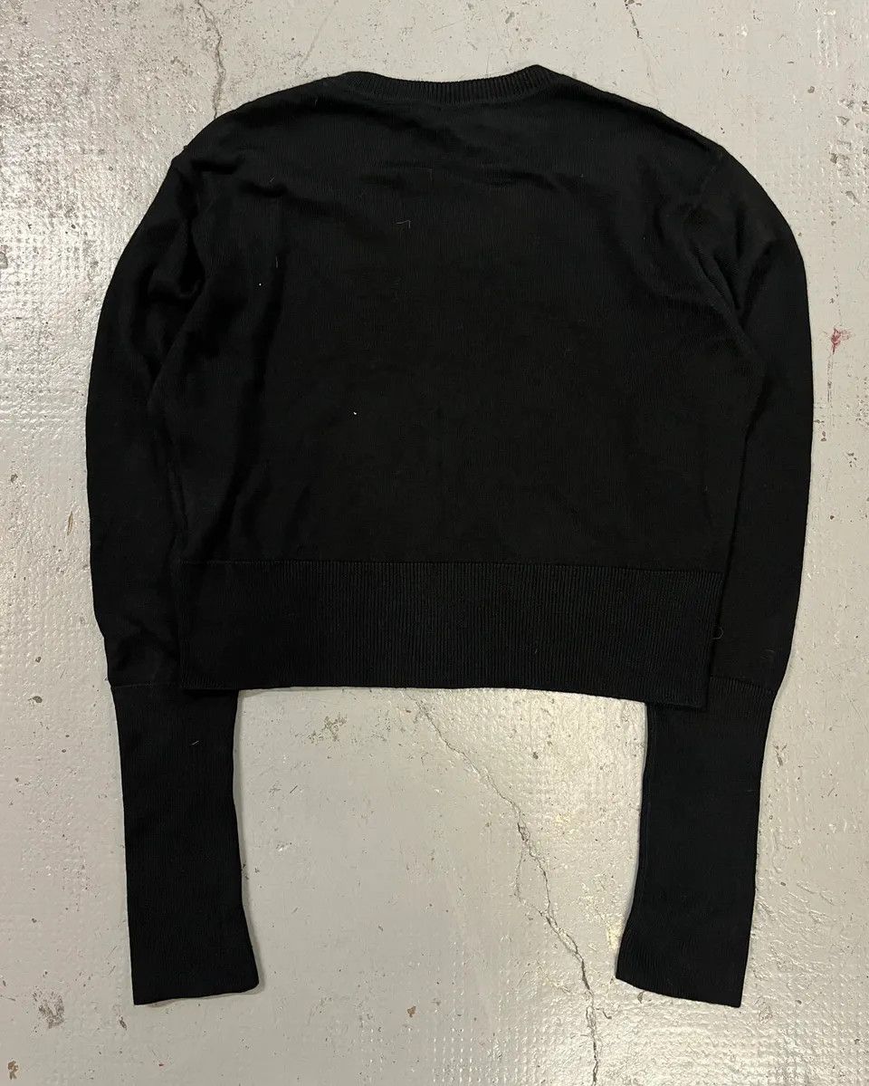 Versace 2010s Versace Black Star Embroidered Cardigan Size S / US 4 / IT 40 - 7 Thumbnail