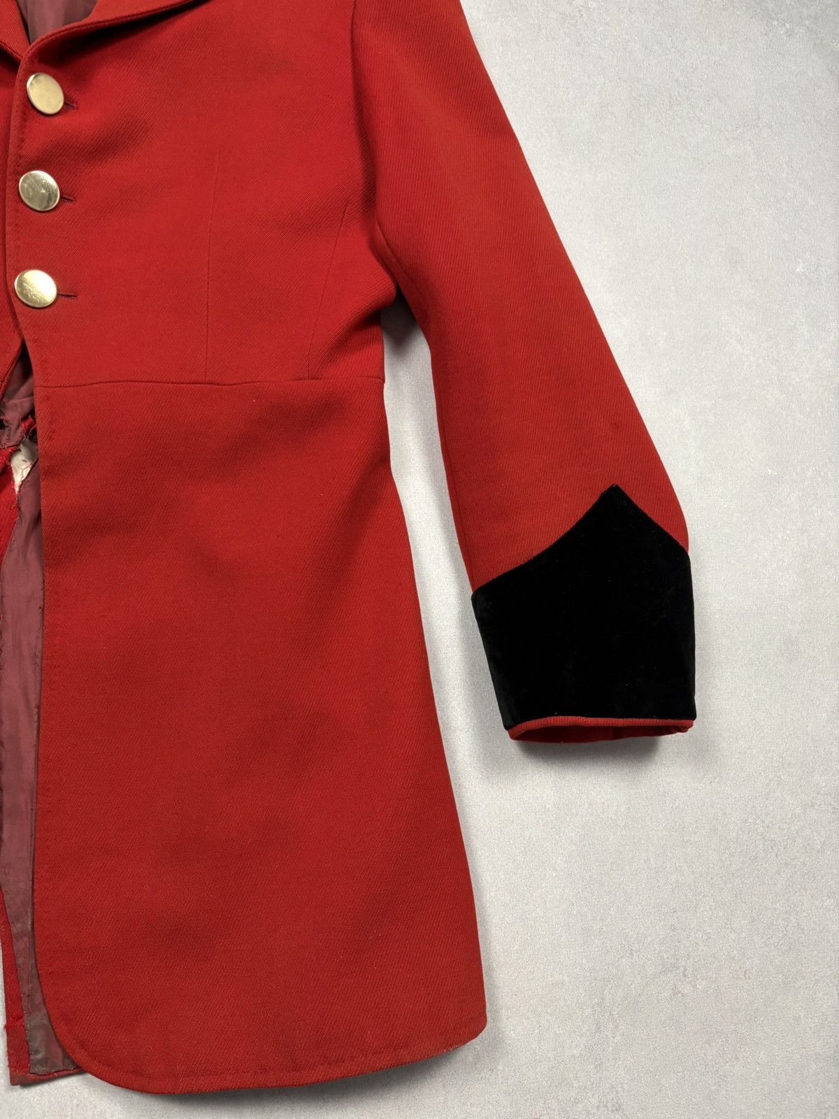 Vintage 50s Red Fox Hunting Riding Coat Equestrian Tailcoat PKZ 1995 Size US M / EU 48-50 / 2 - 5 Thumbnail