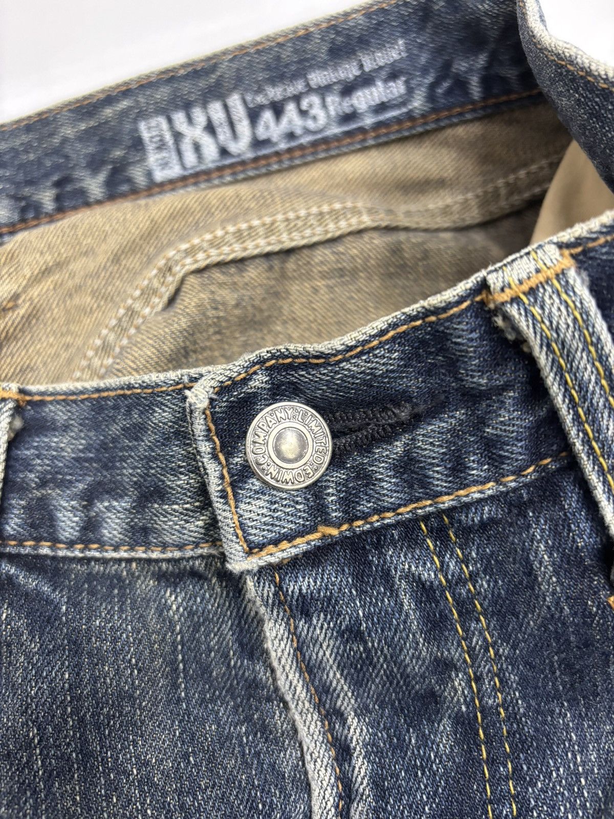 Edwin × Hysteric Glamour 🔥EDWIN XU EXCLUSIVE VINTAGE MODEL 444 DENIM JEANS Size US 29 - 10 Thumbnail