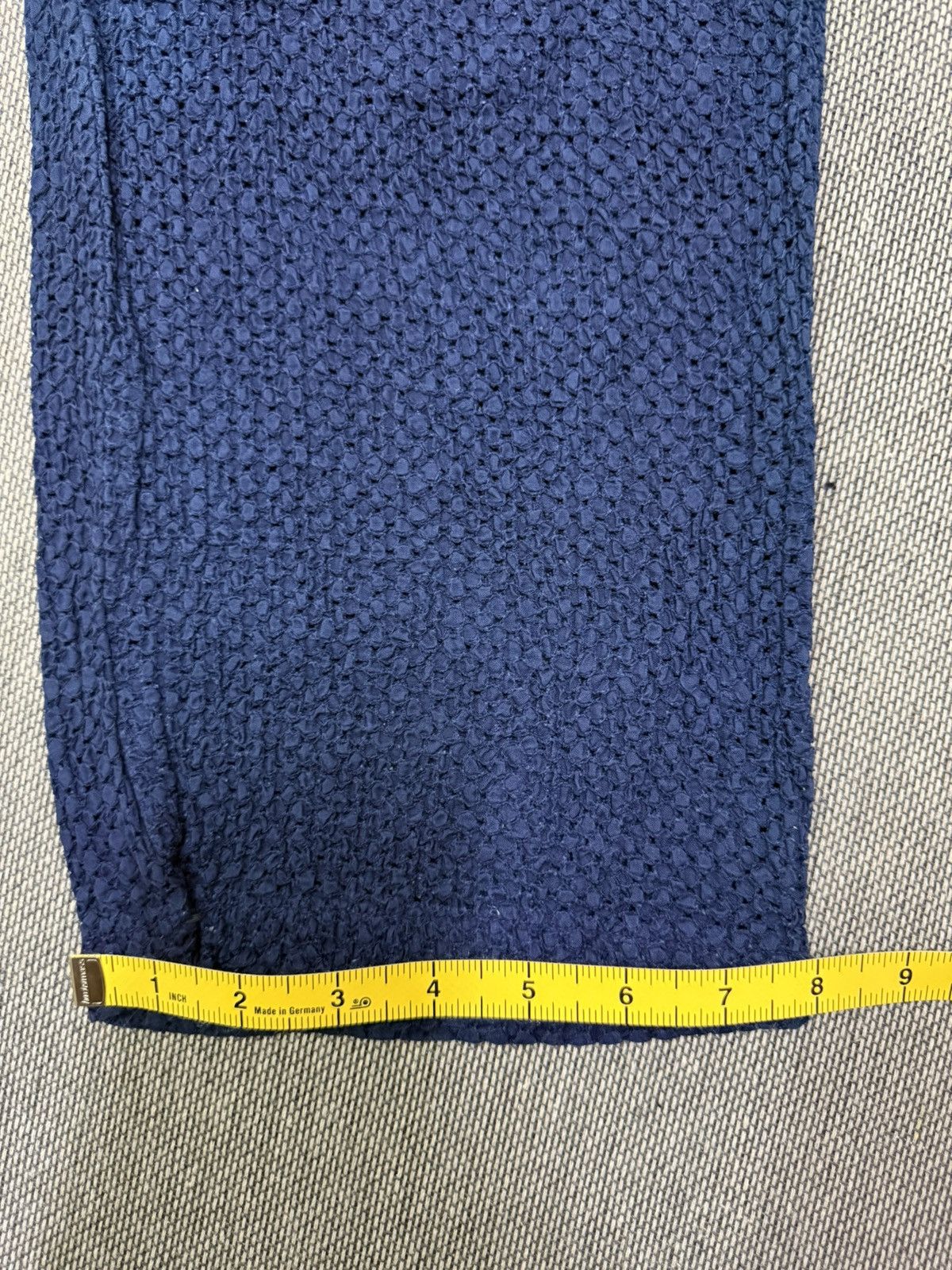 Blue Blue Japan Vintage Blue Blue Japan Indigo Textured Pants Size US 34 / EU 50 - 18 Thumbnail