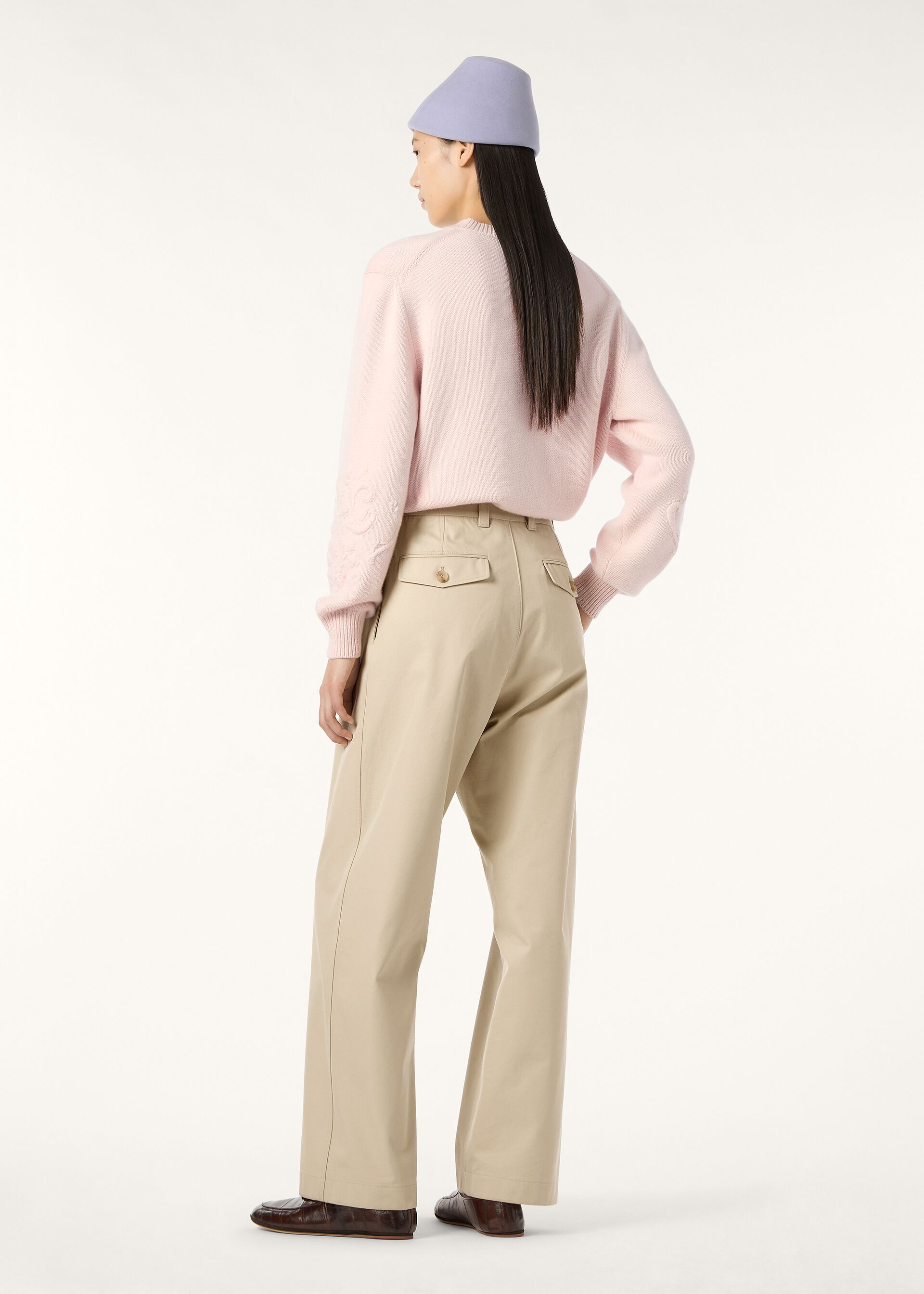 Loro Piana os11x0426 FAR0327 Yoko Pant in Rammed Beige Size 27" / US 4 / IT 40 - 5 Thumbnail