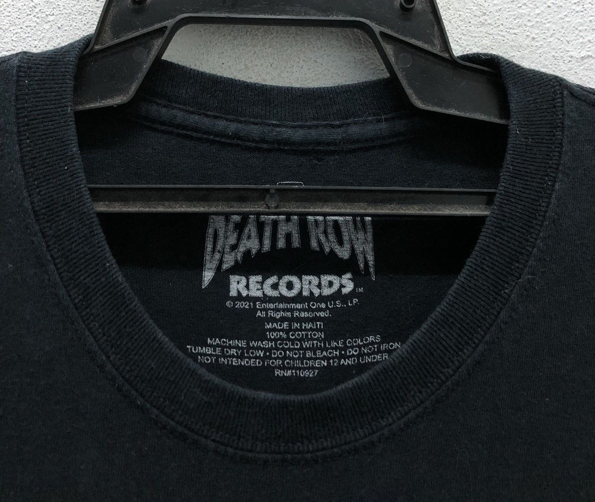 Death Row Records 2021 Entertainment One U.S. Death Row Records T-Shirt Size US L / EU 52-54 / 3 - 4 Thumbnail