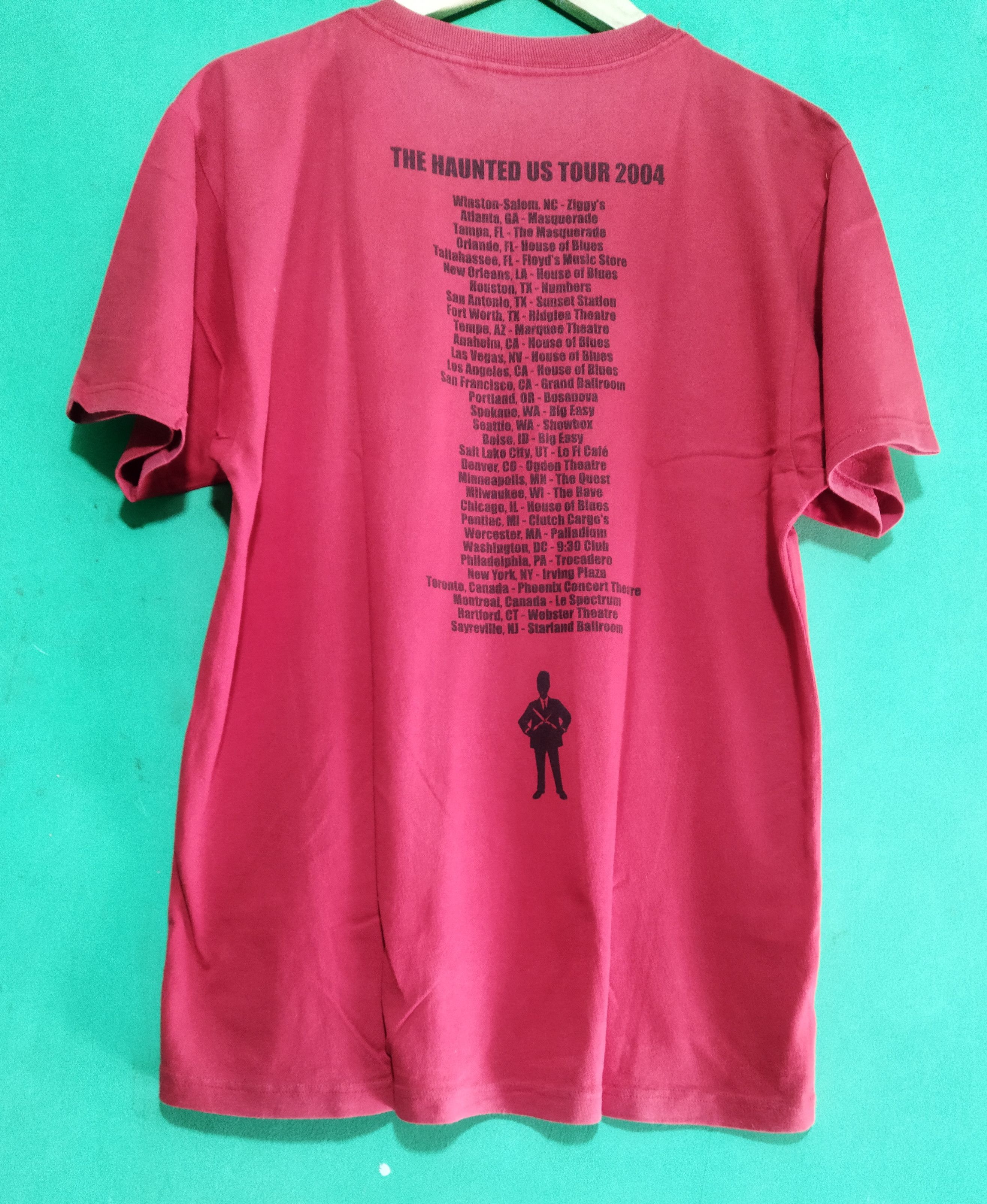 Band Tees The haunted US tour 2004 Size US M / EU 48-50 / 2 - 2 Thumbnail
