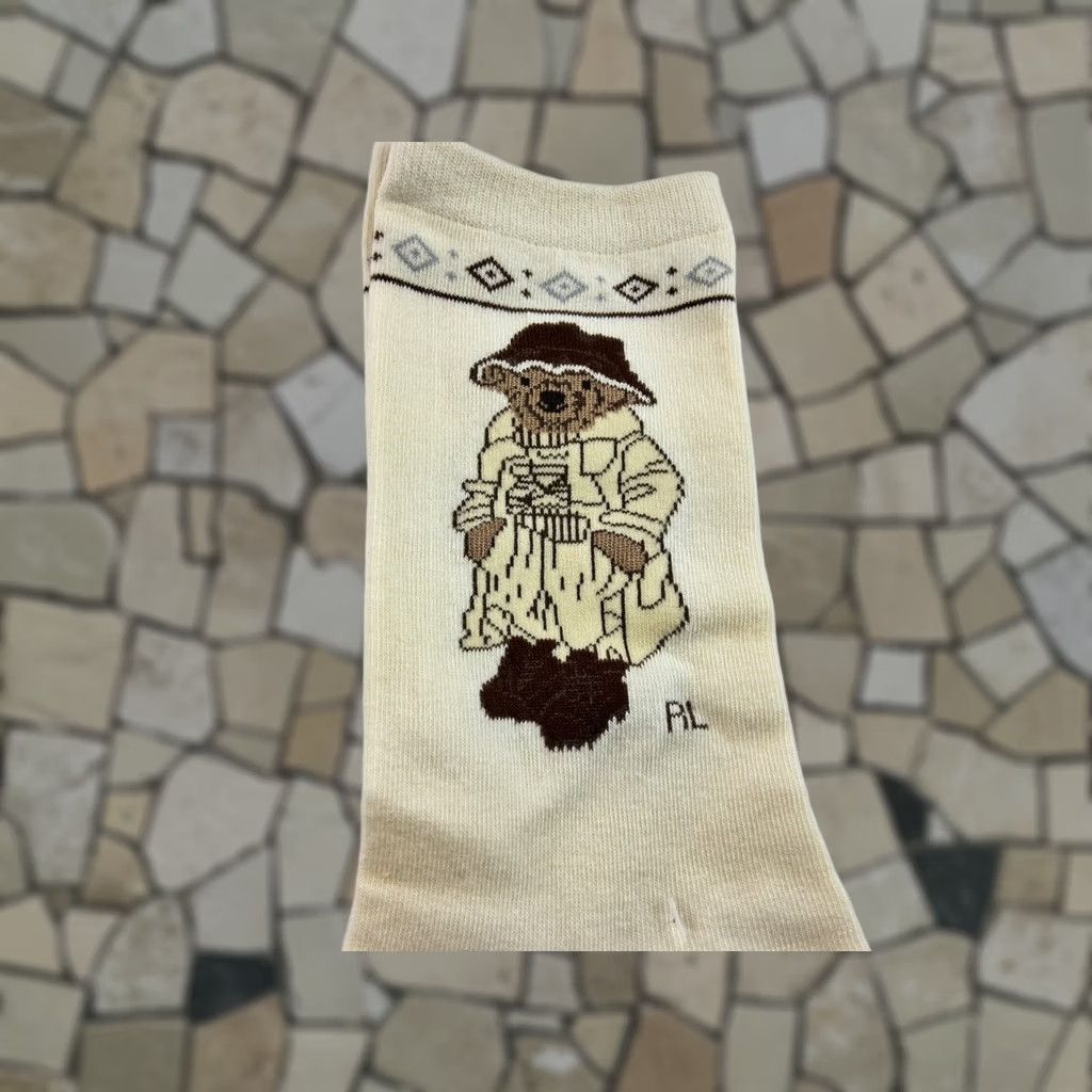 Ralph Lauren Ralph Lauren Polo Socks Dress Socks Multicolor Cotton Blend Unisex Adults Fish Theme Japan Size S 23-25cm Size US S / EU 44-46 / 1 - 1 Thumbnail