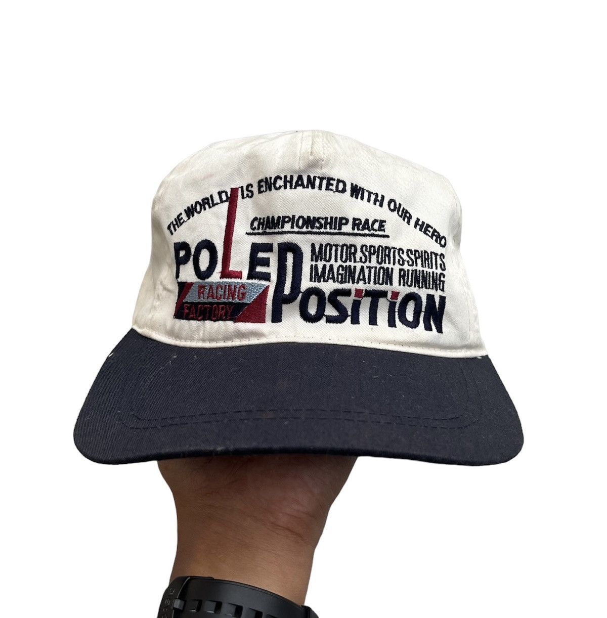 Japanese Brand × Vintage JAPANESE VINTAGE RACING HAT Size ONE SIZE - 1 Thumbnail