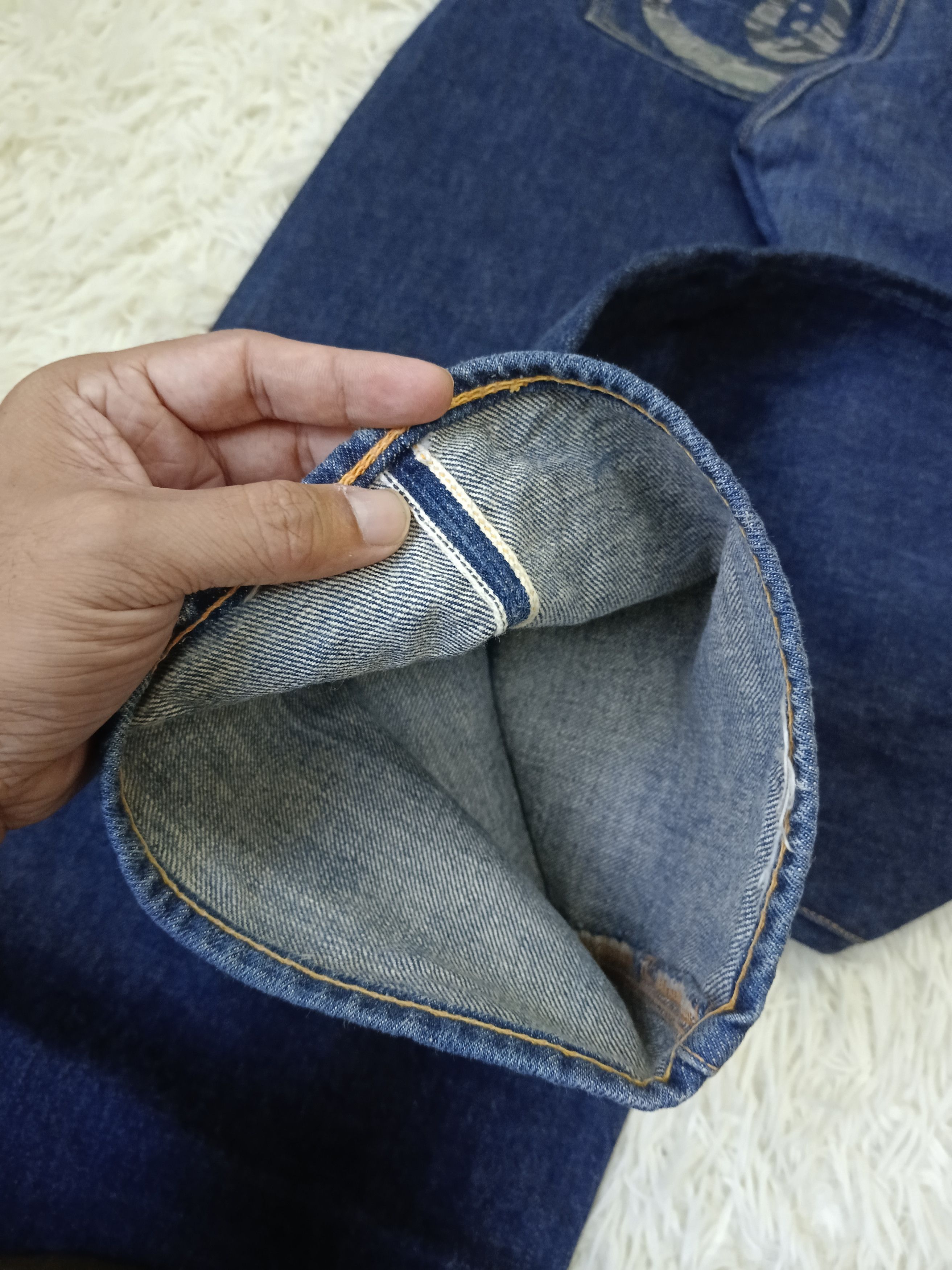 Evisu LIMITED EDITION EVISU SELVEDGE DOWLUCK CAMO 2001 DENIM Size US 36 / EU 52 - 6 Thumbnail