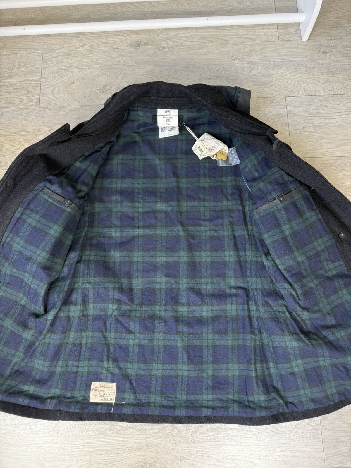 Evisu Evisu Duffle Coat Size US XL / EU 56 / 4 - 14 Thumbnail