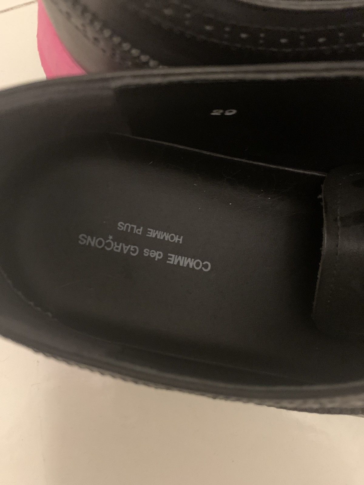 Comme des Garcons Homme Plus Derby black shoes Size US 11 / EU 44 - 4 Thumbnail