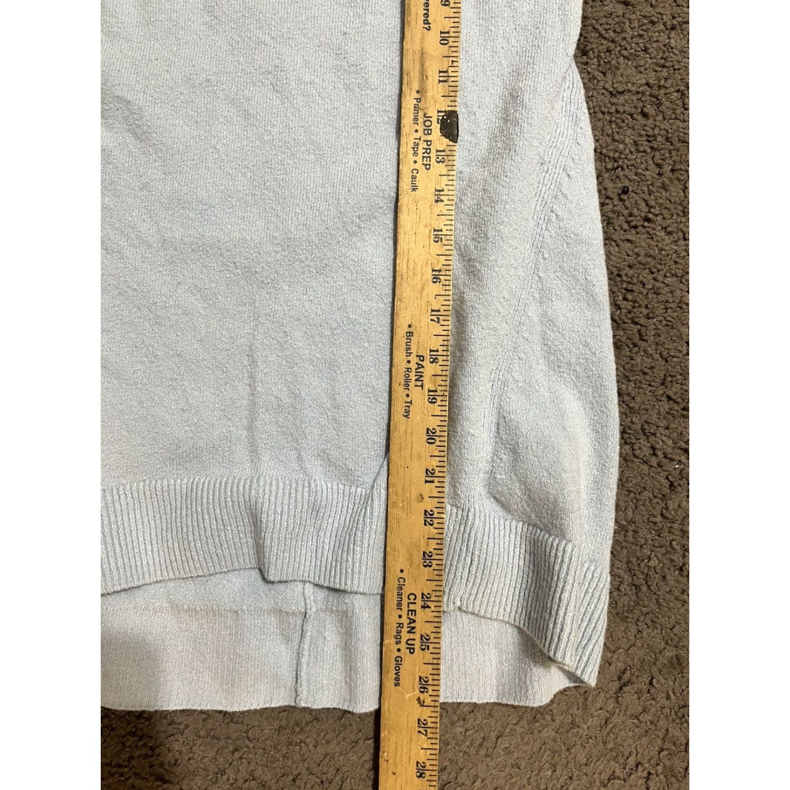Loft VINTAGE Loft Women's Sweatshirt Long Sleeve Puff Crew Neck Size Small Blue Basic Athletic Season Size S / US 4 / IT 40 - 5 Thumbnail