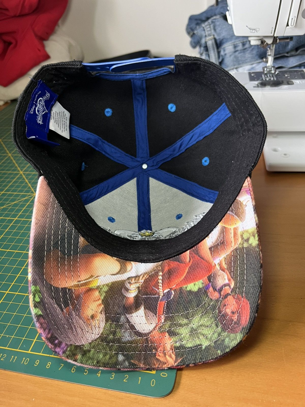 Disney Vintage Disney Kingdom Hearts y2k logo printed brim hat Size ONE SIZE - 10 Thumbnail