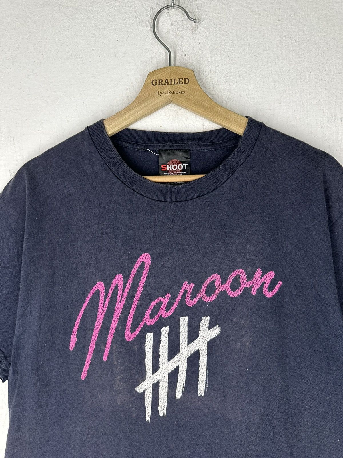 Band Tees × Vintage Y2K 2011 Maroon 5 American Pop Rock Shirt Tee Size US L / EU 52-54 / 3 - 2 Thumbnail