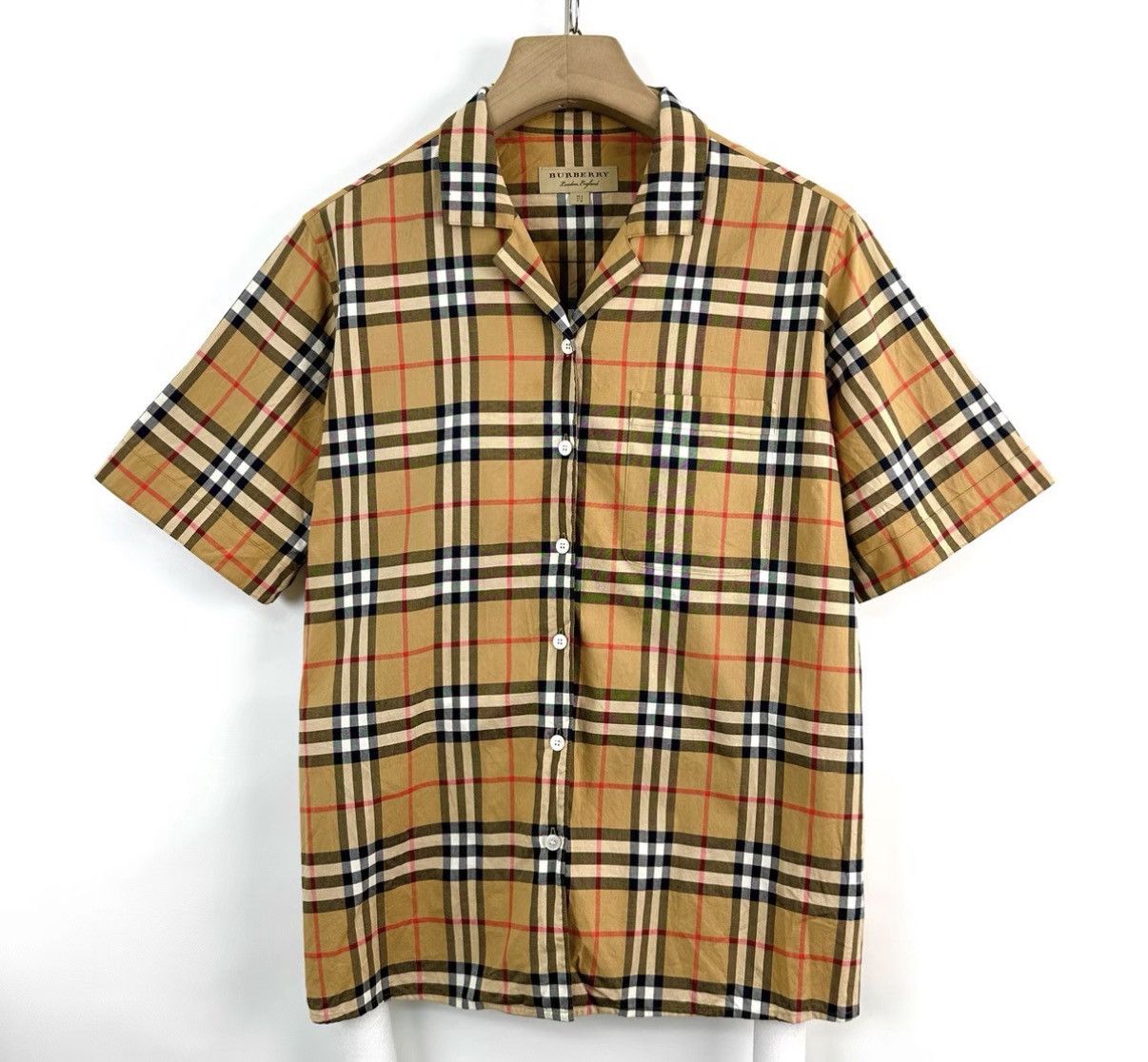 Burberry Burberry Classic Check Short Sleeve Shirt K12 Size US XS / EU 42 / 0 - 1 Thumbnail