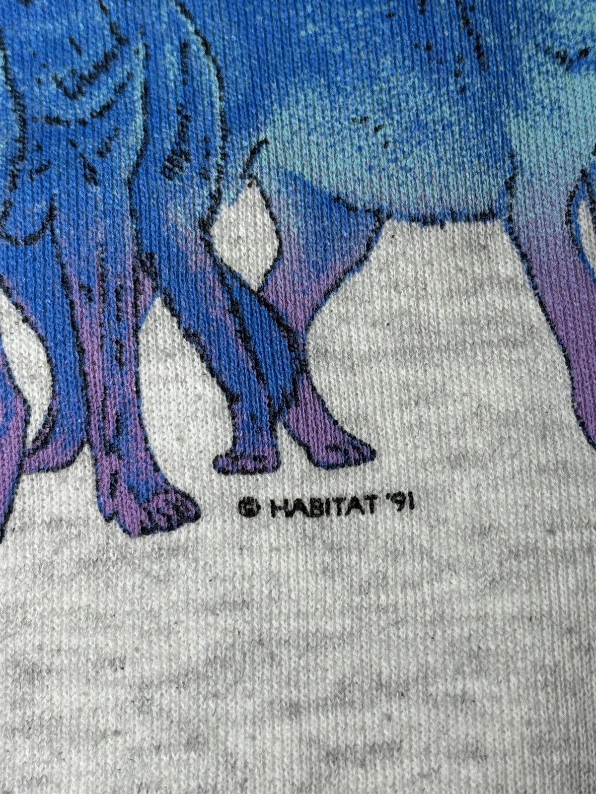Signal Sport Native American Wolf Nature 90s XL/XXL 23x28 Sweatshirt Size US XL / EU 56 / 4 - 4 Thumbnail
