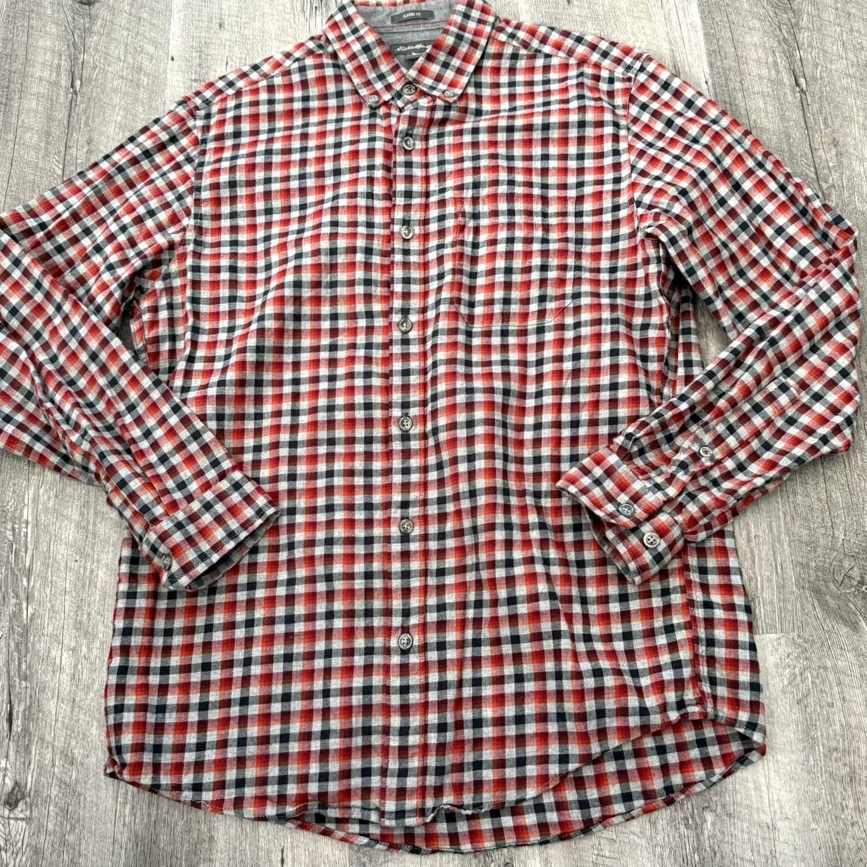 Eddie Bauer Eddie Bauer Shirt Mens Medium Plaid Classic Fit Flannel Check Lightweight Size US M / EU 48-50 / 2 - 3 Thumbnail
