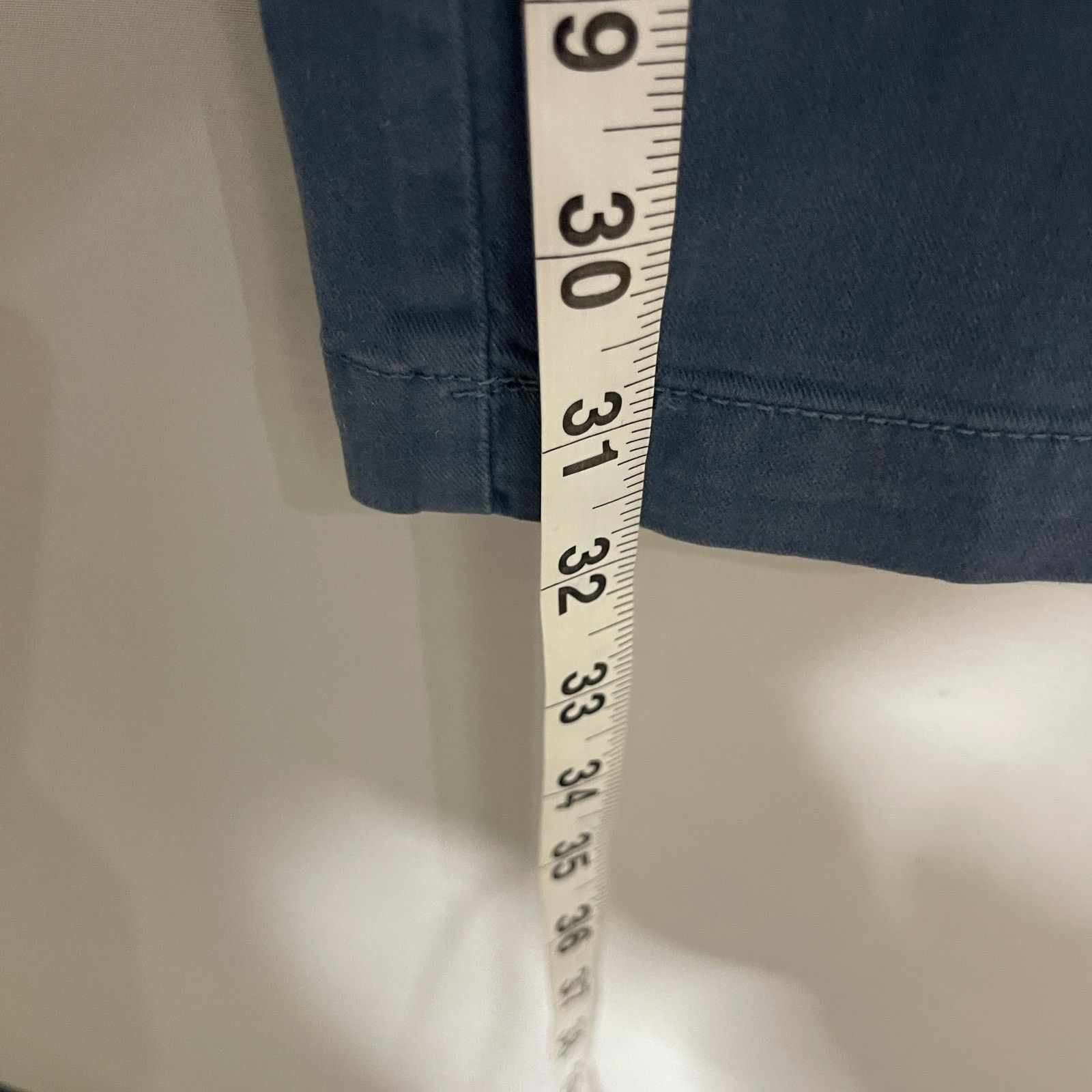 Nili Lotan NILI LOTAN Eliot cotton-blend twill straight-leg pants Blue Size 27" / US 4 / IT 40 - 8 Thumbnail