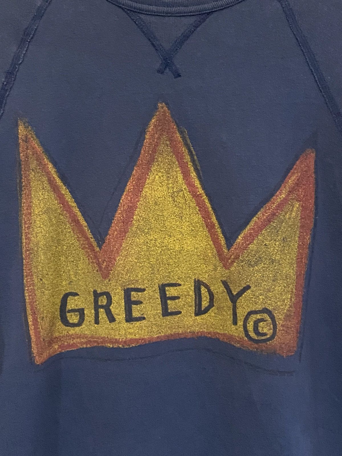 Greedy Genius × Vintage Vintage Greedy Sweatshirt Size US S / EU 44-46 / 1 - 6 Thumbnail