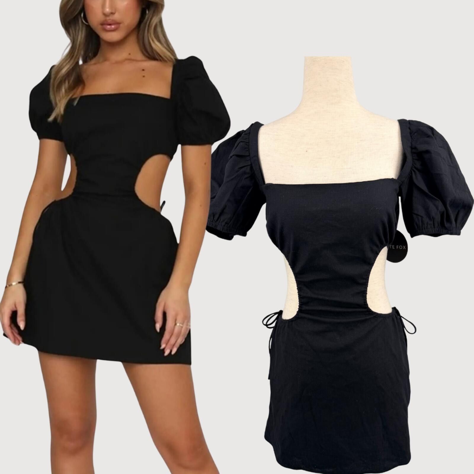 Other NWT White Fox Different Girl Cutout Mini Dress XS Size XS / US 0-2 / IT 36-38 - 1 Thumbnail