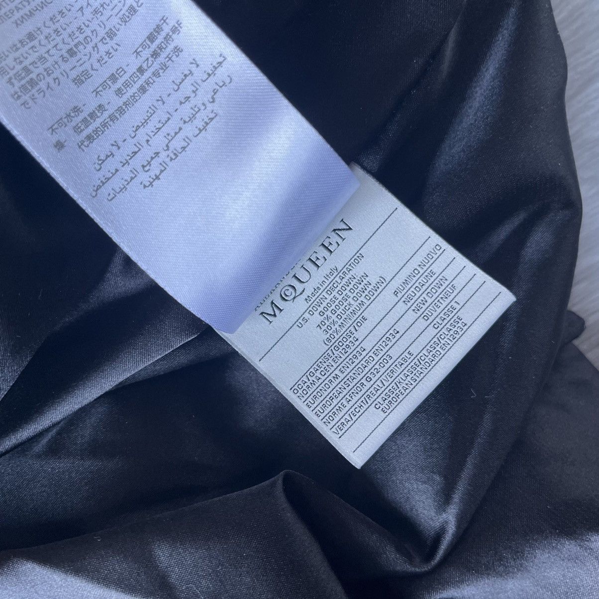 Alexander McQueen Alexander McQueen Mainline Goose Down Silk Puffer Jacket Size S / US 4 / IT 40 - 8 Thumbnail