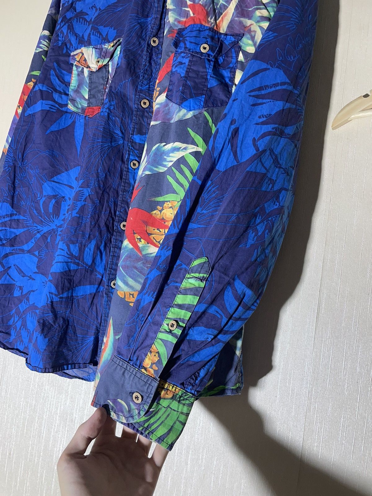 Desigual × Vintage Desigual crazy shirt vintage streetwear Size US XL / EU 56 / 4 - 8 Thumbnail