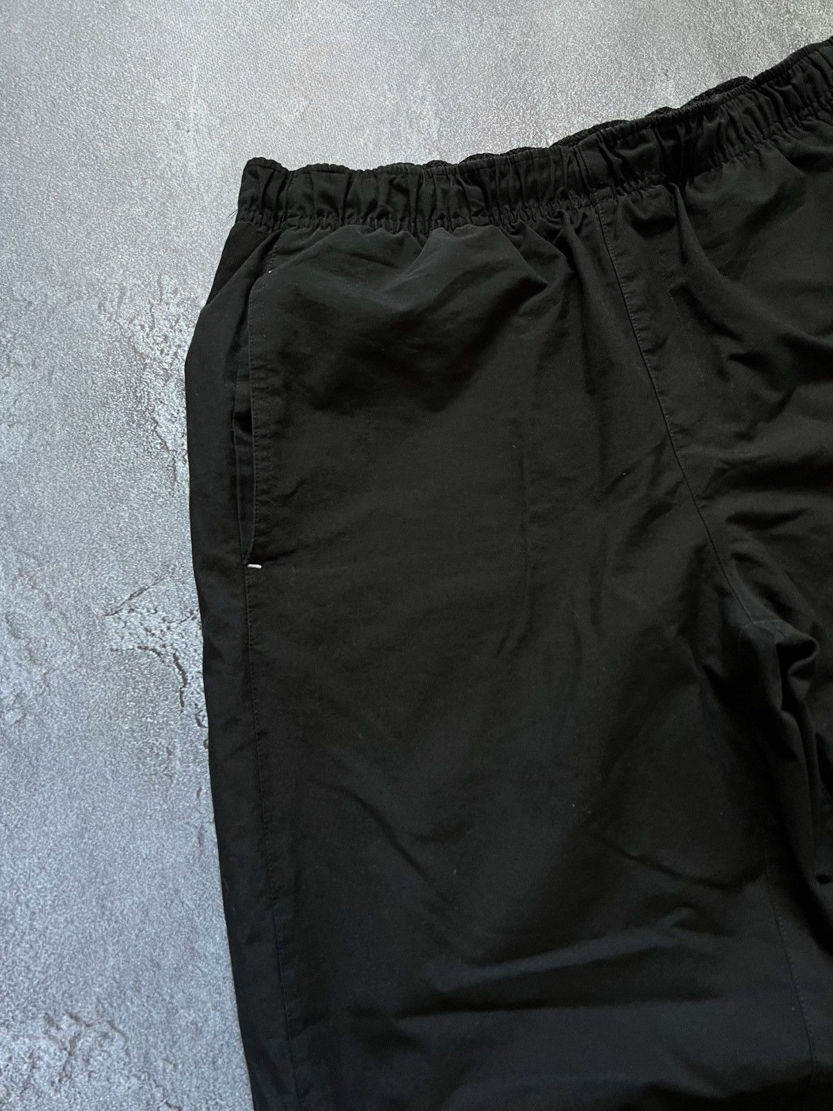 Nike Vintage Nike Nylon Track Pants Drill Double Swoosh Striped M Size US 34 / EU 50 - 3 Thumbnail