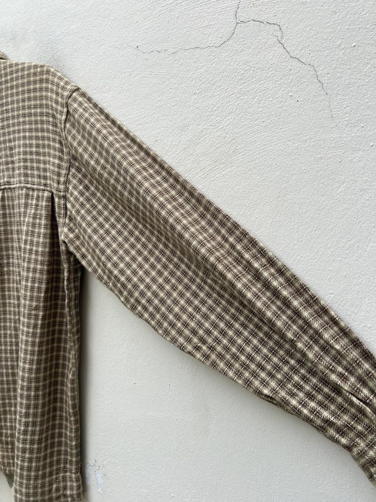 Girl Skateboards × Vintage Vintage 90s Bitch Skateboards Checkered Flannel Jacket Shirt Size US M / EU 48-50 / 2 - 18 Thumbnail