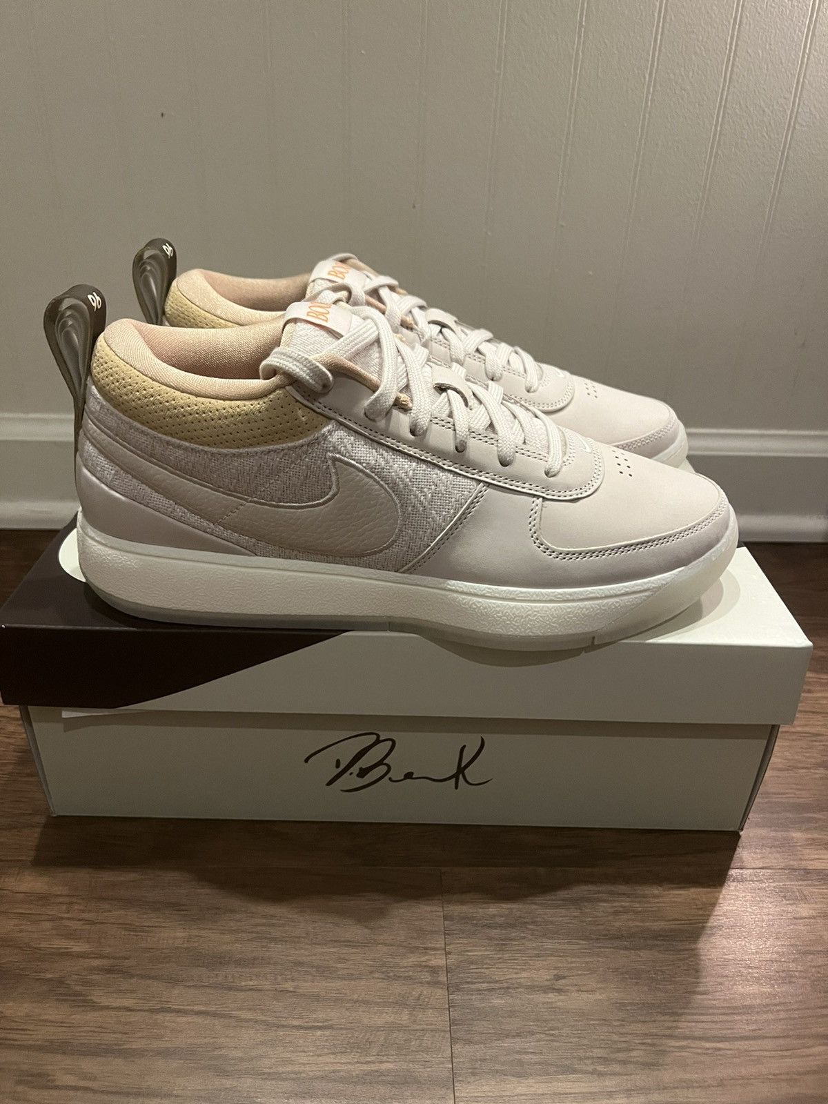 image of Nike Book 1 Mirage Shoes in Beige, Men's (Size 10)