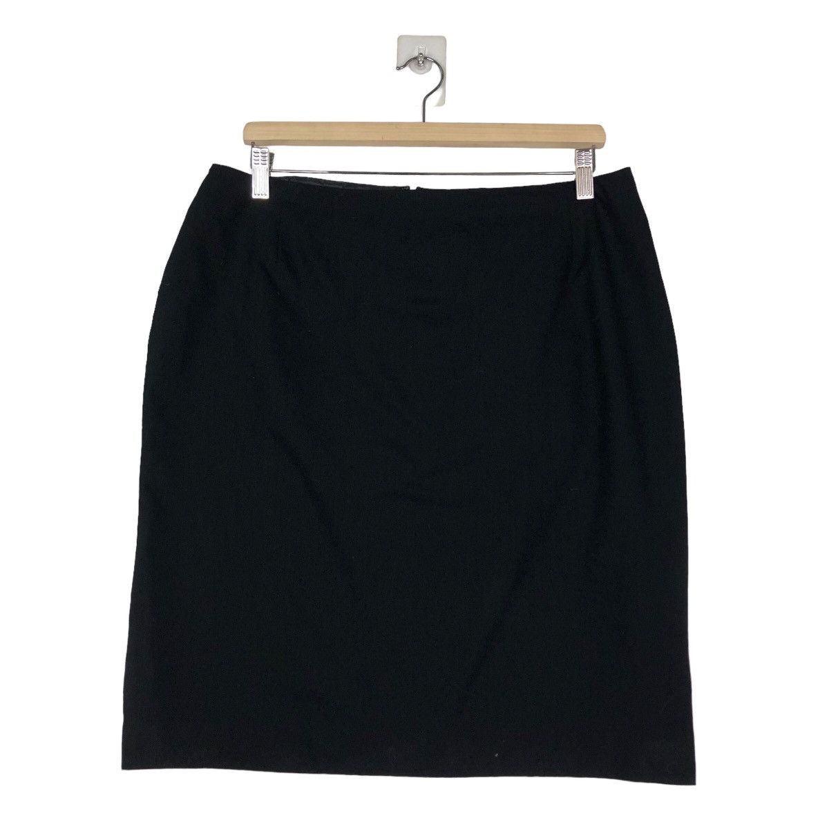Japanese Brand 🔥Rich Black Skirt Sacsny Y’Saccs Yohji Yamamoto Runway Size 32" / US 10 / IT 46 - 1 Thumbnail