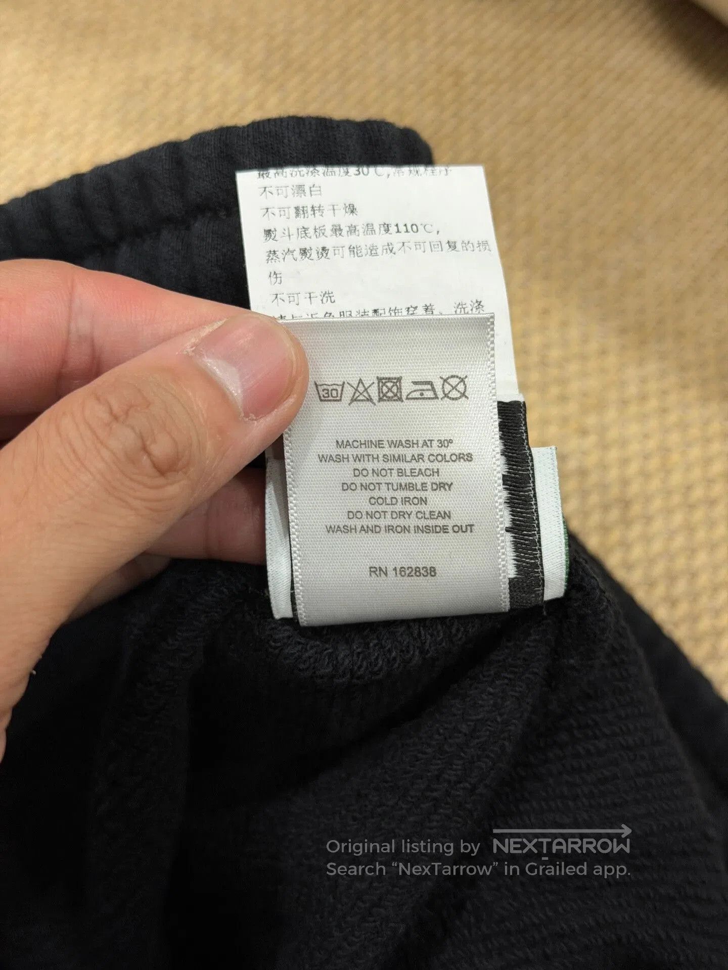 DENIM TEARS Denim Tears Biggie Cotton Fleece Pants. Size US 34 / EU 50 - 9 Thumbnail