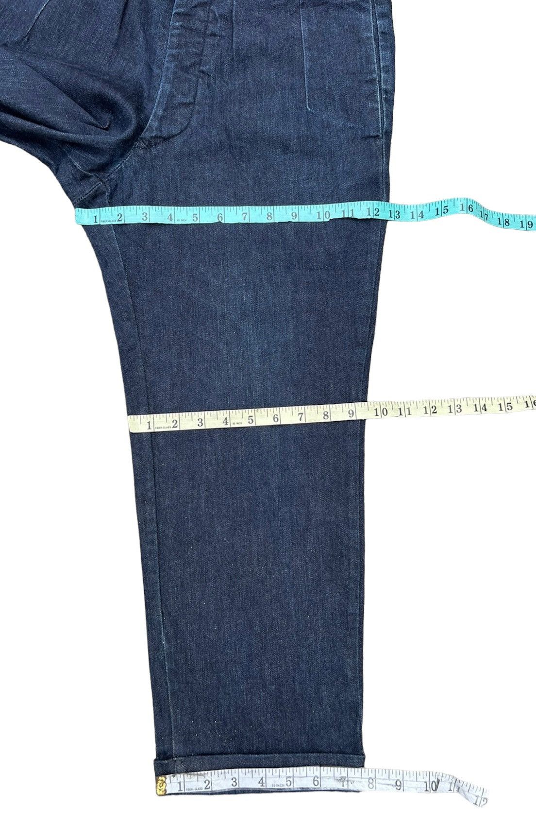 Japanese Brand Tutaee 15Jyugo Bottom Makers Japan Cropped Denim Chinos Pant Size US 31 - 4 Thumbnail