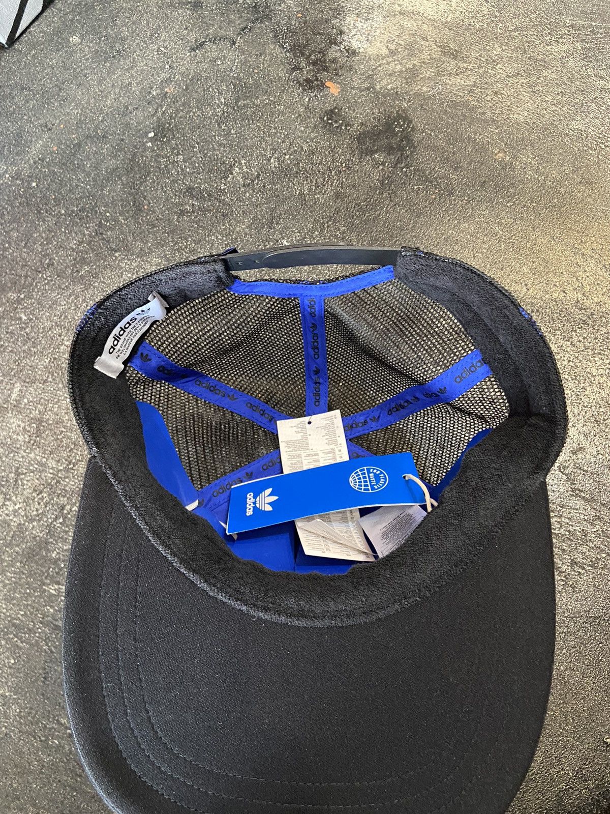 Adidas Adidas Originals Blue Version Archive Cap Black Power Blue Size ONE SIZE - 4 Thumbnail