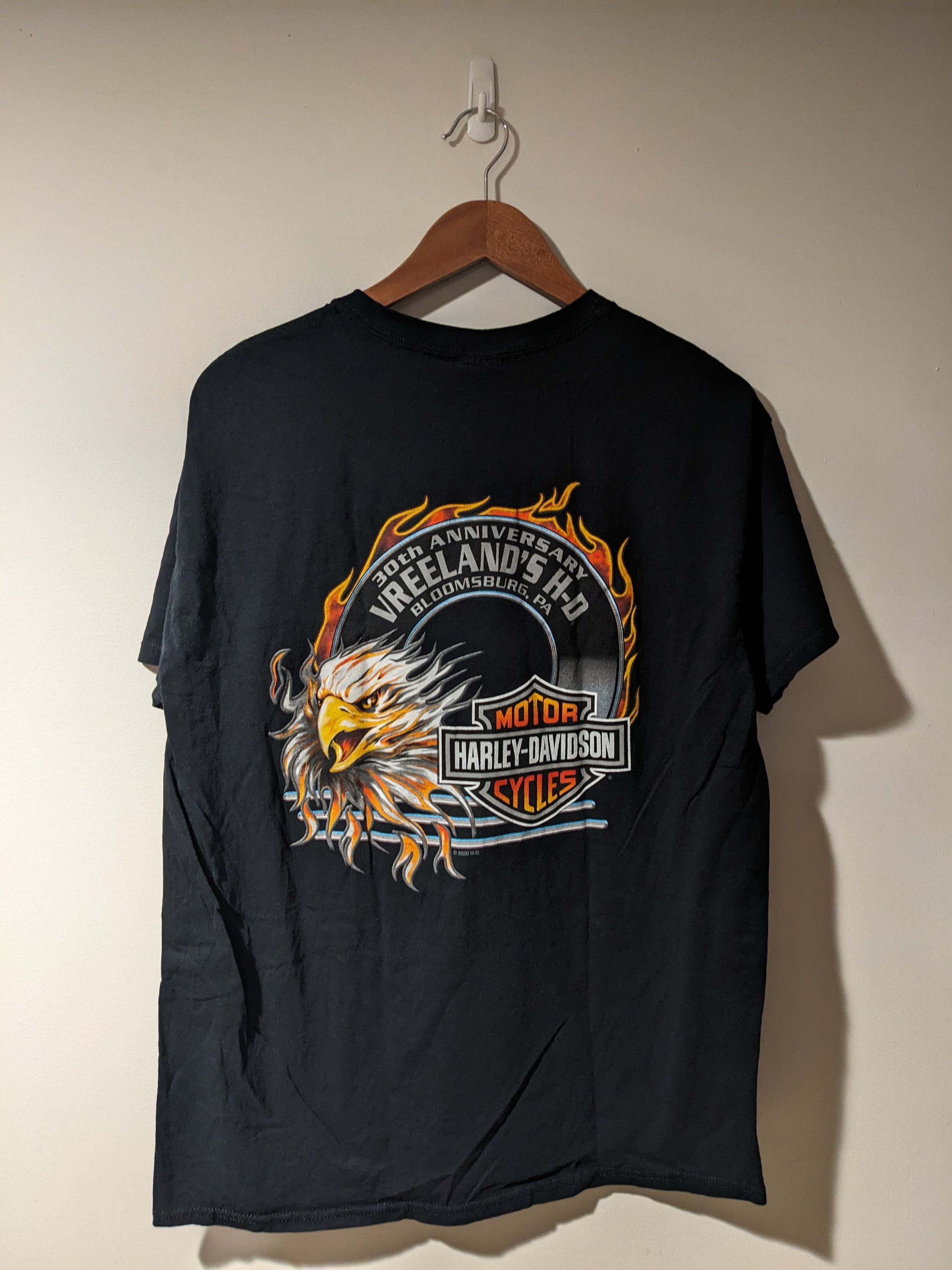 Gildan × Harley Davidson Harley Davidson Motorcycle We Make Fat Guys Large T-Shirt Size US L / EU 52-54 / 3 - 1 Thumbnail