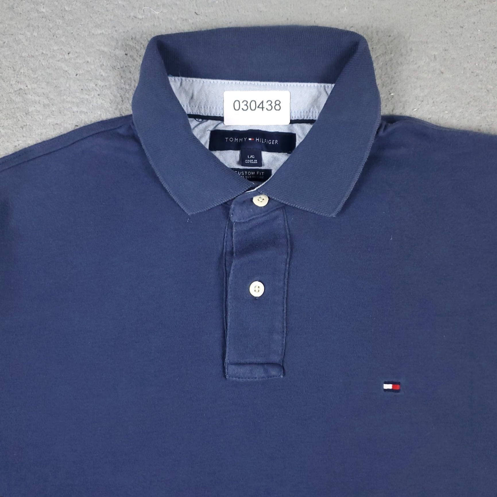 Tommy Hilfiger Tommy Hilfiger Polo Shirt Adult Large Blue Short Sleeve Mens Size US L / EU 52-54 / 3 - 2 Thumbnail