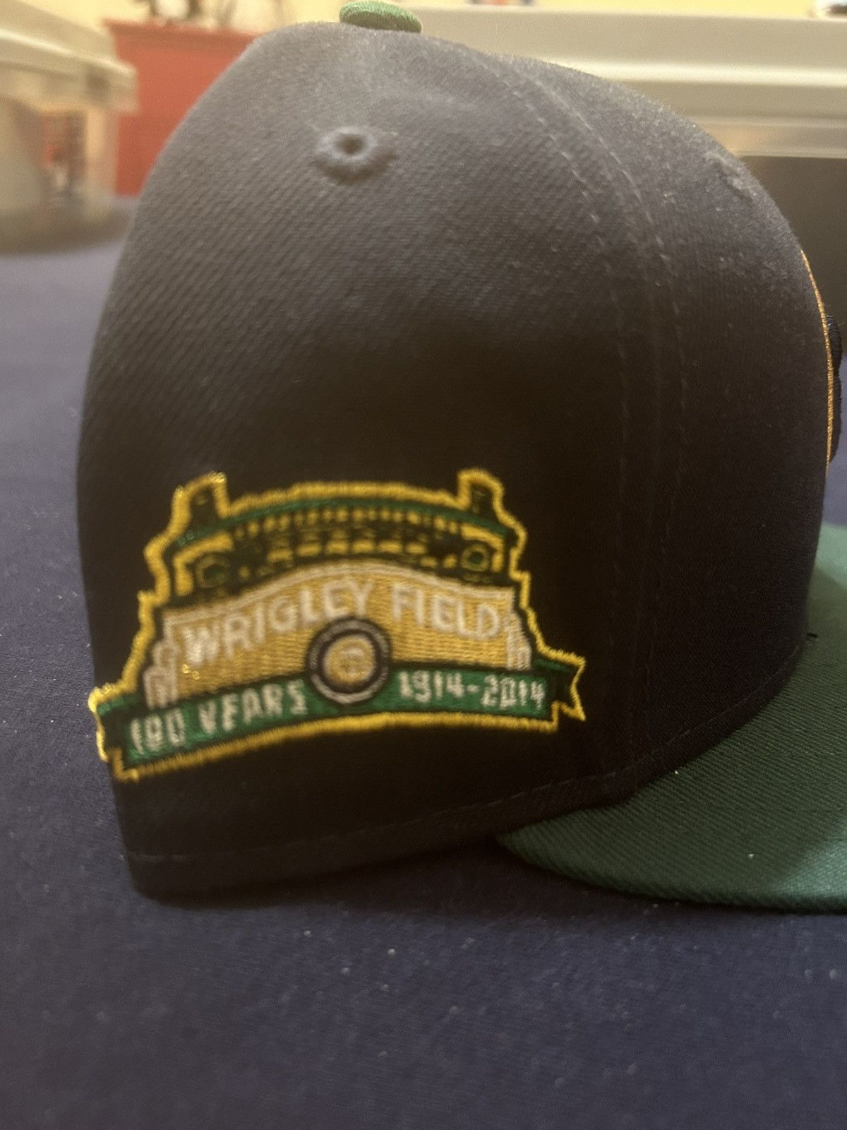 New Era Blue/green/gold Cubs New Era Fitted Hat Size 7 Size ONE SIZE - 2 Thumbnail